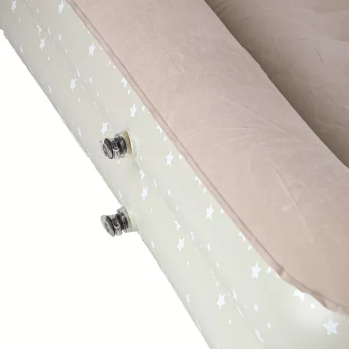 Inflatable mattress children's sleeping bed pump