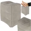 Tourist inflatable footrest grey