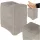 Tourist inflatable footrest grey