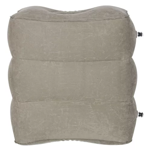 Tourist inflatable footrest grey
