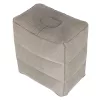Tourist inflatable footrest grey