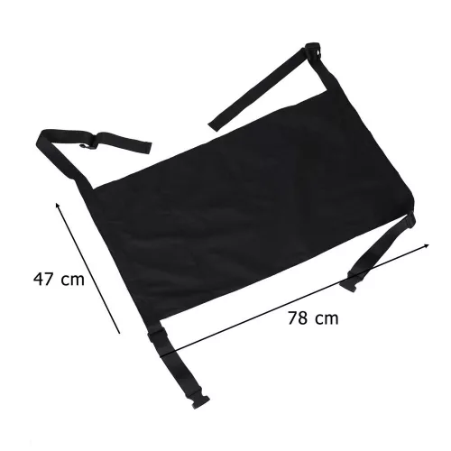 Kids' travel bed mat for the plane