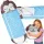 Children's hiking sleeping bag 135x50cm blue