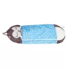 Children's hiking sleeping bag 135x50cm blue