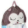Children's hiking sleeping bag 135x50cm blue