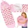 Children's hiking sleeping bag 135x50cm pink