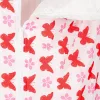 Children's hiking sleeping bag 135x50cm pink