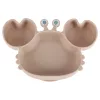 Silicone children's dishes crab zest 9el beige