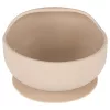 Silicone children's dishes crab zest 9el beige
