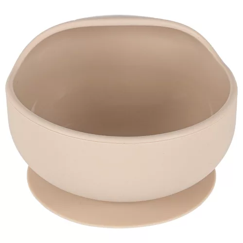 Silicone children's dishes crab zest 9el beige