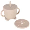 Silicone children's dishes crab zest 9el beige