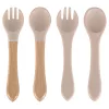 Silicone children's dishes crab zest 9el beige