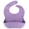Children's silicone utensils 7 el. dark pink