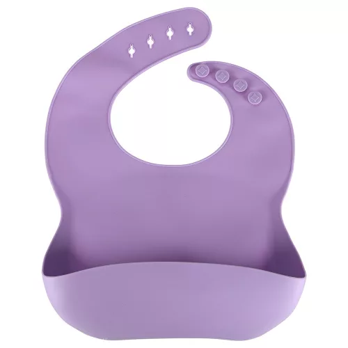 Children's silicone utensils 7 el. dark pink