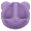 Children's silicone utensils 7 el. dark pink