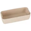 Breakfast lunchbox split 750ml beige