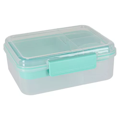 Breakfast lunchbox split 2200ml mint