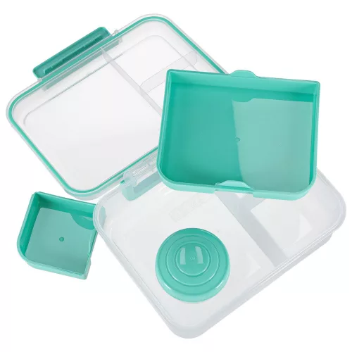 Breakfast lunchbox split 2200ml mint