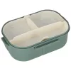 Breakfast lunchbox split 1200ml green