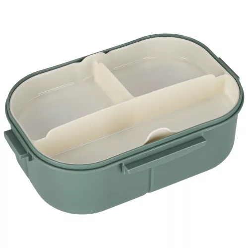 Breakfast lunchbox split 1200ml green