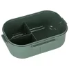 Breakfast lunchbox split 1200ml green