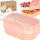 Breakfast lunchbox split 1900ml pink