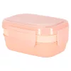 Breakfast lunchbox split 1900ml pink