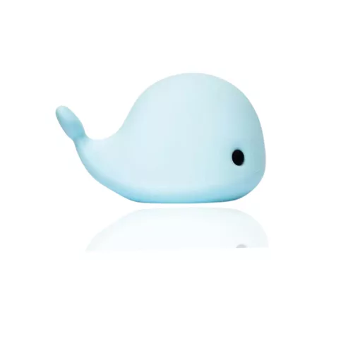  LED decoration , night light , child , dolphin , soft silicone , USB , warm white , RGB , Asalite