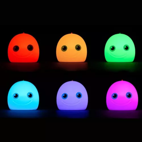  LED decoration , night light , children , fish , soft silicone , USB , warm white , RGB , Asalite
