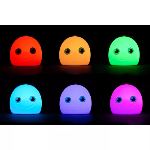  LED decoration , night light , children , fish , soft silicone , USB , warm white , RGB , Asalite