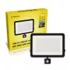  LED spotlight, 100W, 9000 lm, slim, motion sensor, black, natural white, IP65, Asalite
