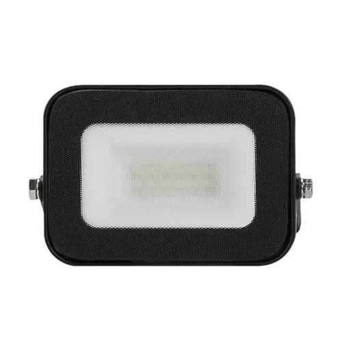 LED spotlight, 10W, 900 lm, slim, black, natural white, IP65, Asalite