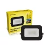 LED spotlight, 10W, 900 lm, slim, black, natural white, IP65, Asalite