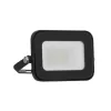 LED spotlight, 10W, 900 lm, slim, black, natural white, IP65, Asalite