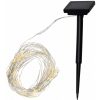  LED string light, outdoor, solar, nano, 200 LED, 2 m, warm white, IP44, EGLO, 48886