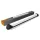 LED luminaire, 36W, 60 cm, compact fixture, natural white, 5000K, 110 lm/W, black, aluminum, VIDEX