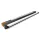 LED luminaire, 72W, 120 cm, compact luminaire, natural white, 5000K, 110 lm/W, black, aluminum, VIDEX