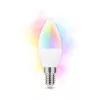  Led lamp , bulb , candle , E14 , 4.9W , RGB , CCT , dimmable , WIFI , TUYA , Modee