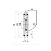 Butterfly valve, spring loaded PN 10 - 082908 | D 063