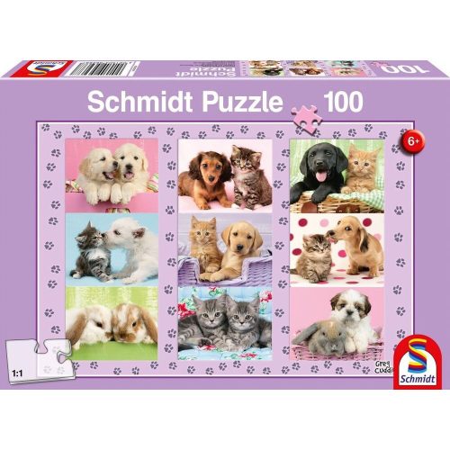 My Animal Friends, 100 pcs (56268) Children's puzzle