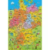 Cartoon map of Germany, 200 pieces (56312) Children's puzzle