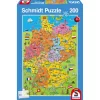 Cartoon map of Germany, 200 pieces (56312) Children's puzzle