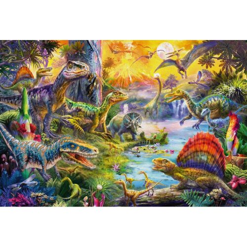 Dinosaurs (set of figurines), 60 pcs (56372) Children's puzzle