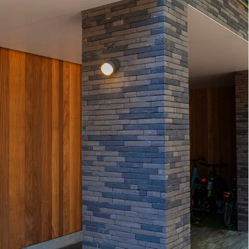 DROPSI OUTDOOR LED WALL 1 LIGHT LUTEC CONNECT DARK GREY