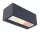 GEMINI OUTDOOR LED WALL 2 LIGHT LUTEC CONNECT DARK GREY