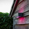 GEMINI OUTDOOR LED WALL 2 LIGHT LUTEC CONNECT DARK GREY