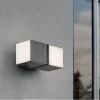 CUBA  OUTDOOR  LED  WALL  2 LIGHT DARK GREY