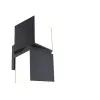 CUBA  OUTDOOR  LED  WALL  2 LIGHT DARK GREY