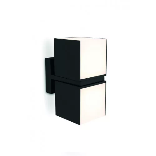 CUBA  OUTDOOR  LED  WALL  2 LIGHT BLACK