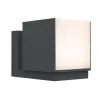 CUBA OUTDOOR  LED  WALL  1 LIGHT DARK GREY